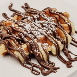 GOFRE CON NUTELLA